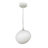 Hjemix | GloStone | Elegant Glass Pebble Pendant Light