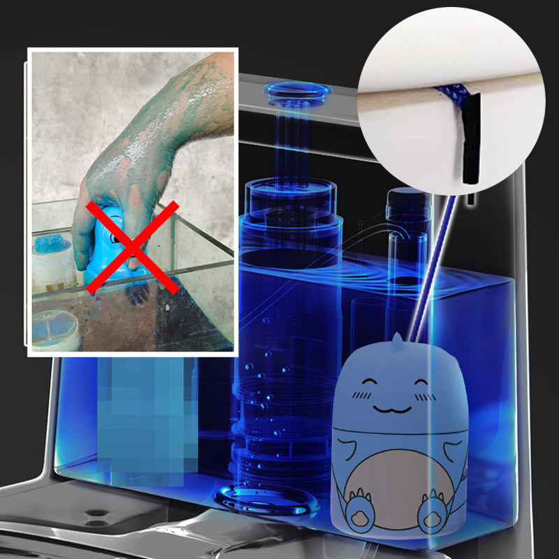 Hjemix | Lite Dinosaur Rengjørings- og Deodorisering Toalett Rengjøringsmiddel