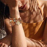 Hjemix | Boho Flersjiktet Tresmykke Armbånd