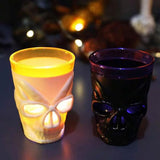 Hjemix | LED Hodeskalle Vinglass 12 PCS