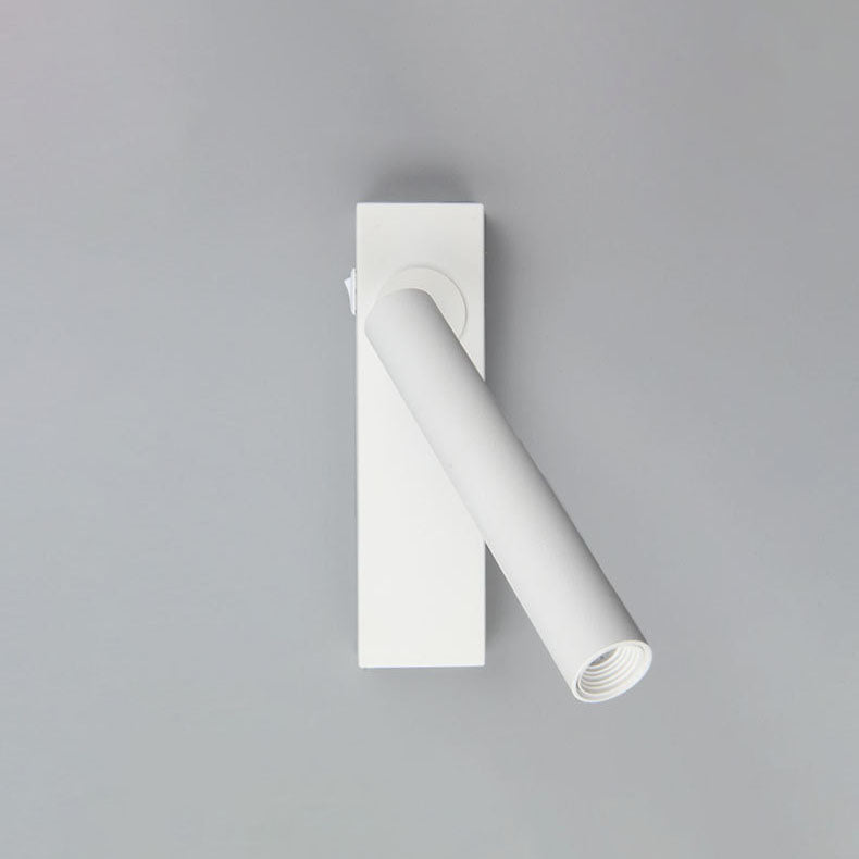 Hjemix | LumeFocus Rek rektangulær LED Vegglampe | Justerbar Vinkel | Minimalistisk Design | Leselampe | Varmt Lys