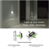 Hjemix | Outlet veggplate med LED nattlys