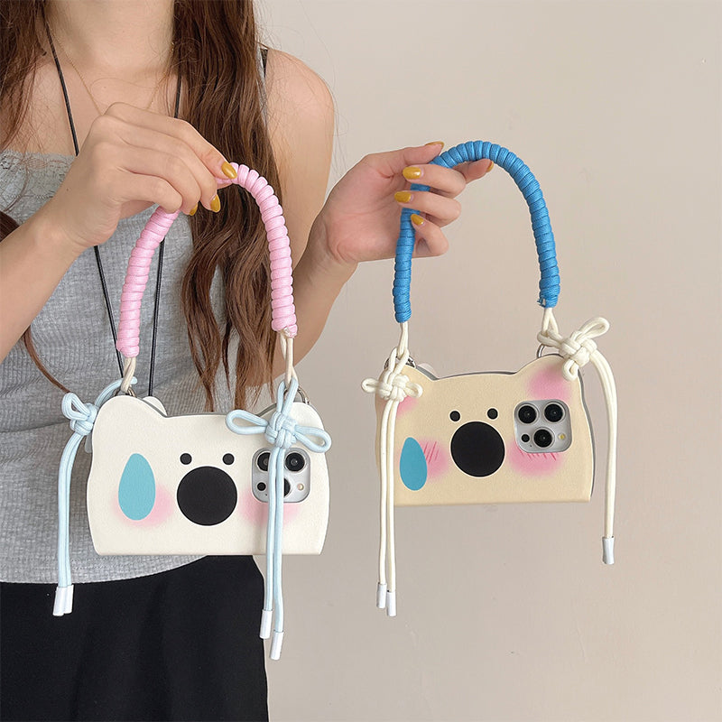 Hjemix | Insta-Style Cartoon Westie Flip-Phone Case