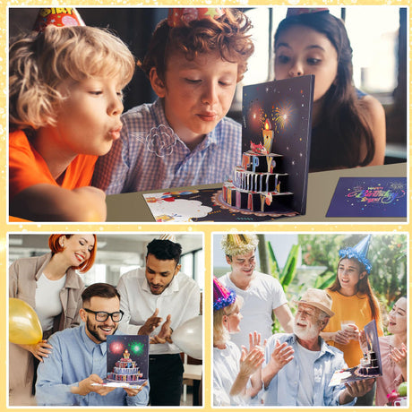 Hjemix | Pop up bursdagskort