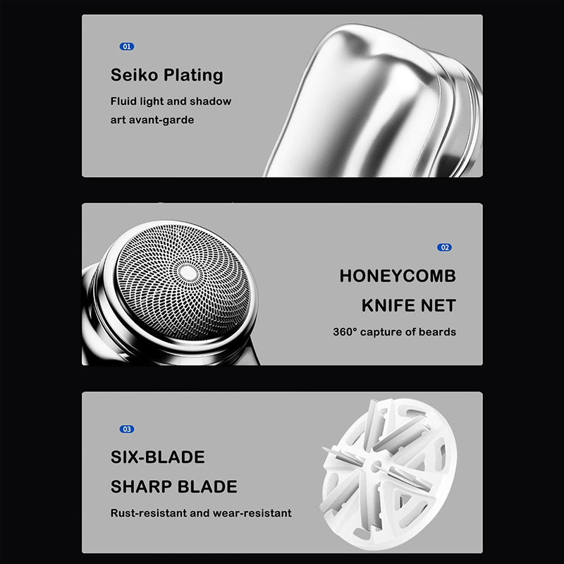 Hjemix | USB MINI BÆRBAR ELEKTRISK BARBERMASKIN