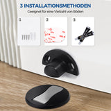 Hjemix | Usynlig magnetisk dørstopper laget av rustfritt stål