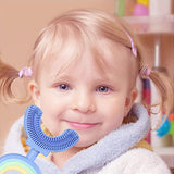 Hjemix | Barne Regnbue U-formet Tannbørste