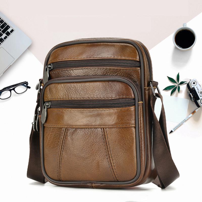 Hjemix | Vintage Skulderveske for Menn