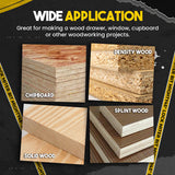 Hjemix | Router Bit 45-graders limfuge låsemiter