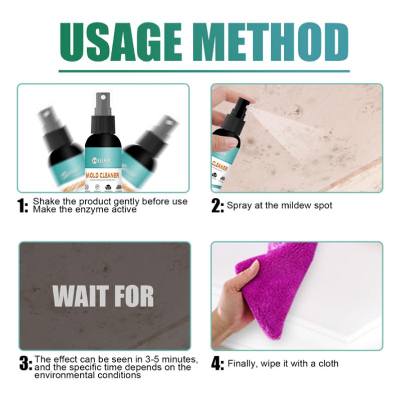 Hjemix | Mold cleaner for furniture tiles