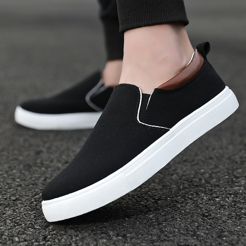 Hjemix | Slip-On Sko laget av lerret for menn