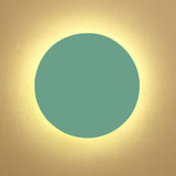 Hjemix | GlowOrb Minimalistisk Rund LED Vegglampe | Fargevariasjon | Dimmbar Lys