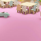 Hjemix | Vanntett PVC Gulv Rengjøringsfarge Brannsikkert Selvklebende PVC Gulv