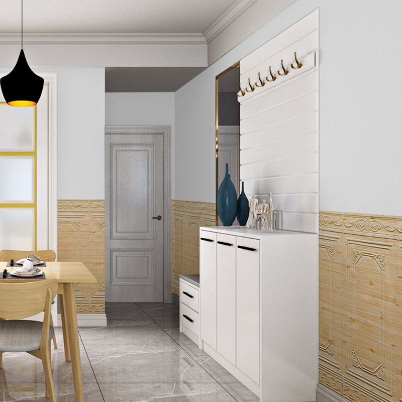 Hjemix | Moderne vanntette veggpaneler peel and stick innendørs stretch paneler