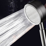 Hjemix | Rund Håndholdt Dusjhode Vannbesparende Dusjhode Laget av Rustfritt Stål