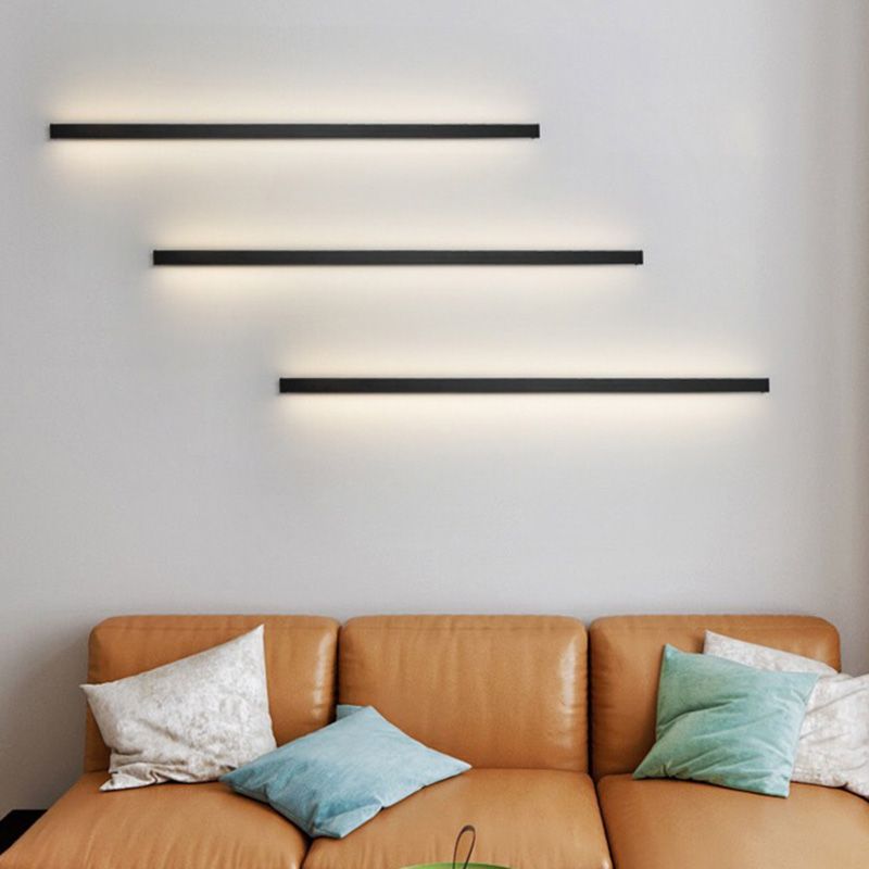 Hjemix | Minimalistisk linær vegglys LED atmosfærisk belysning