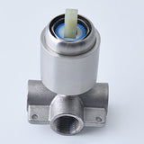 Hjemix | Rustfritt Stål Dusj Kombinasjon Rund Fast Dusjhode med Dusjarm