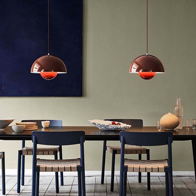 Hjemix | Moderne kreativ 1-lampe pendellampe smijern geometrisk hengelampe