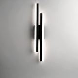Hjemix | Alana Moderne LED Veggbelysning - Elegant Svart/Gold Veggbelysning for Stue og Soverom