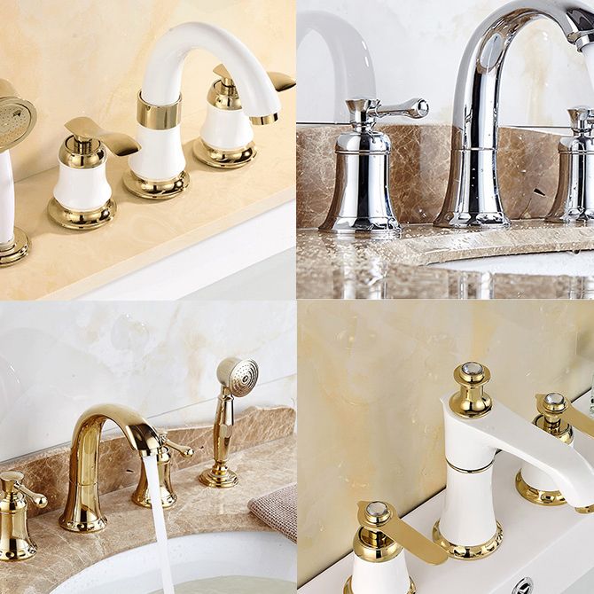 Hjemix | Moderne Badekararmatur Veggmontert Trim Badekartrim for Bad