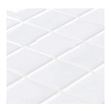 Hjemix | Hvit Mosaic Peel & Stick Flis Vanntett Kjøkken Backsplash Tapet