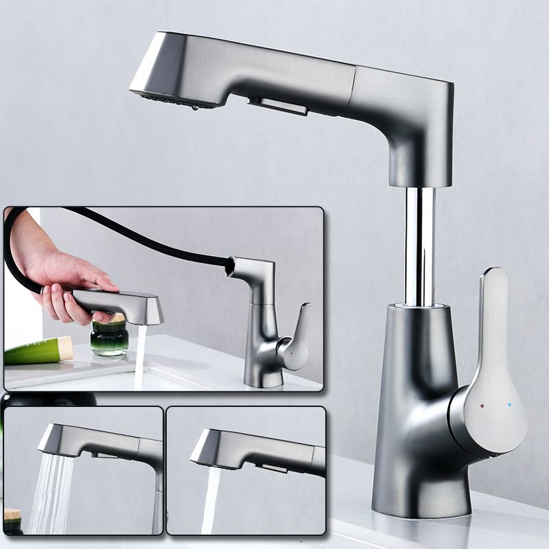 Hjemix | Moderne Kran Solid Kobber Centerset Baderomskran