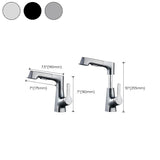 Hjemix | Moderne Kran Solid Kobber Centerset Baderomskran