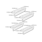 Hjemix | Matt svart badsett Moderne 1/2 - Stykke Rustfritt stål badhylde