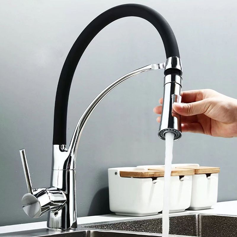 Hjemix | Moderne 1-hånds kraner Kobber Berøringsfri med Vann Dispenser Standard Kjøkkenkran
