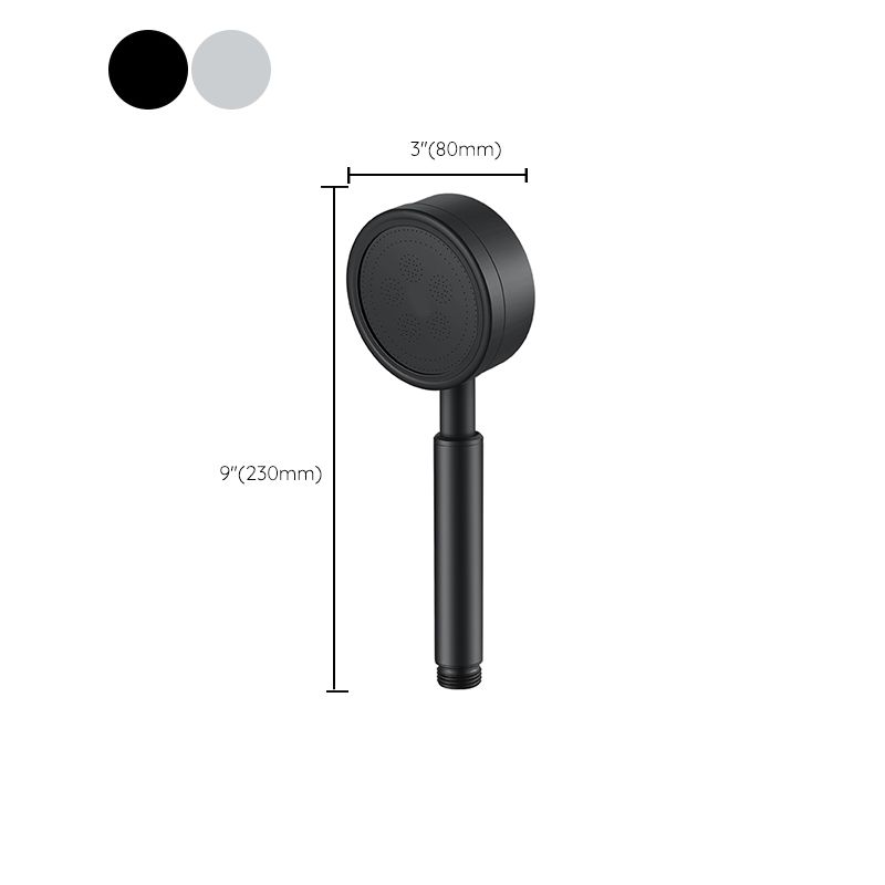 Hjemix | Rund Håndholdt Dusjhode Vannbesparende Dusjhode Laget av Rustfritt Stål