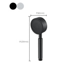 Hjemix | Rund Håndholdt Dusjhode Vannbesparende Dusjhode Laget av Rustfritt Stål