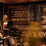 Hjemix | BarrelGlow Vintage Pendellampe | Trevinfat Design | 1-pære | Rustikk Belysning