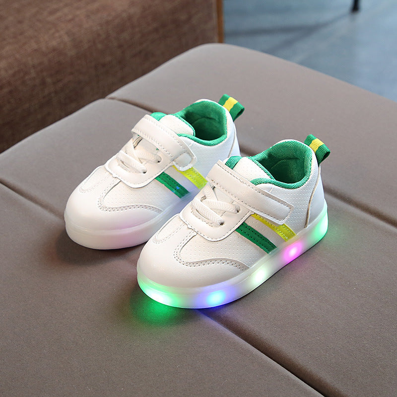 Hjemix | LED Barne Sneakers med fleksibel såle