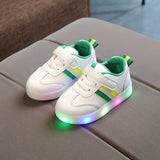 Hjemix | LED Barne Sneakers med fleksibel såle