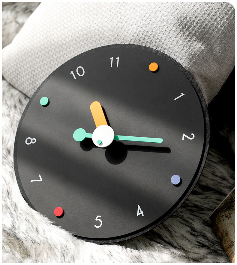 Hjemix | Kunstnerisk Minimalistisk Stille Vegg Dekorativ Klokke