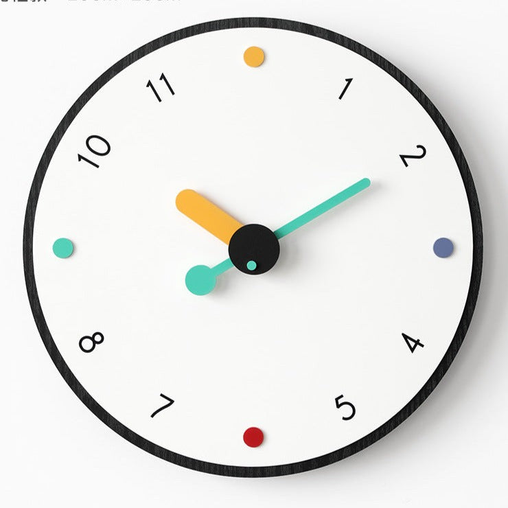 Hjemix | Kunstnerisk Minimalistisk Stille Vegg Dekorativ Klokke