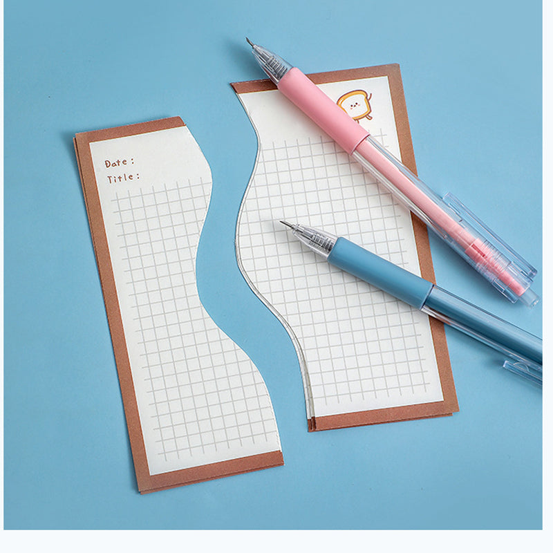 Hjemix | Morandi Cartoon Pattern Student Universal Knife Pen
