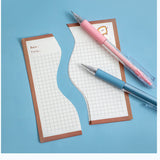 Hjemix | Morandi Cartoon Pattern Student Universal Knife Pen