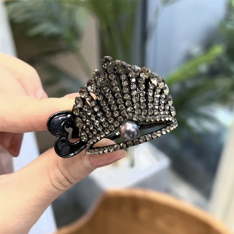 Hjemix | Elegant Krone Hårspenne