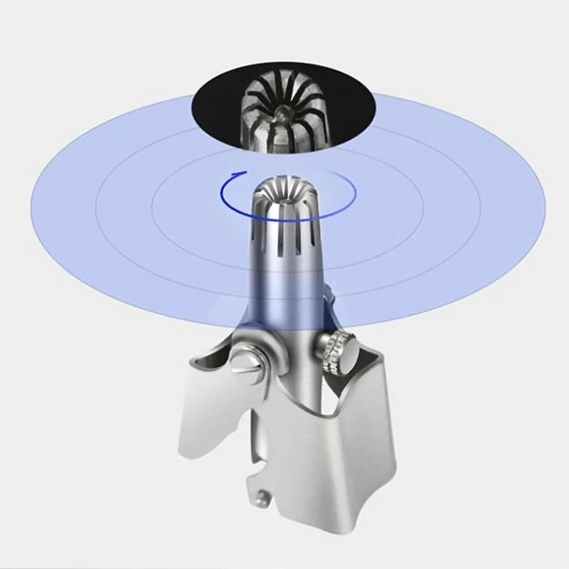 Hjemix | Safe Touch Rustfritt Stål Nesehårtrimmer