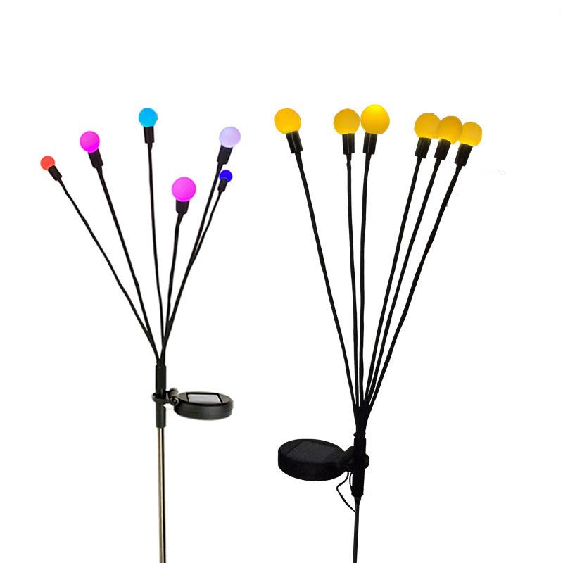 Hjemix | Solar Garden LED Firefly Plug Light