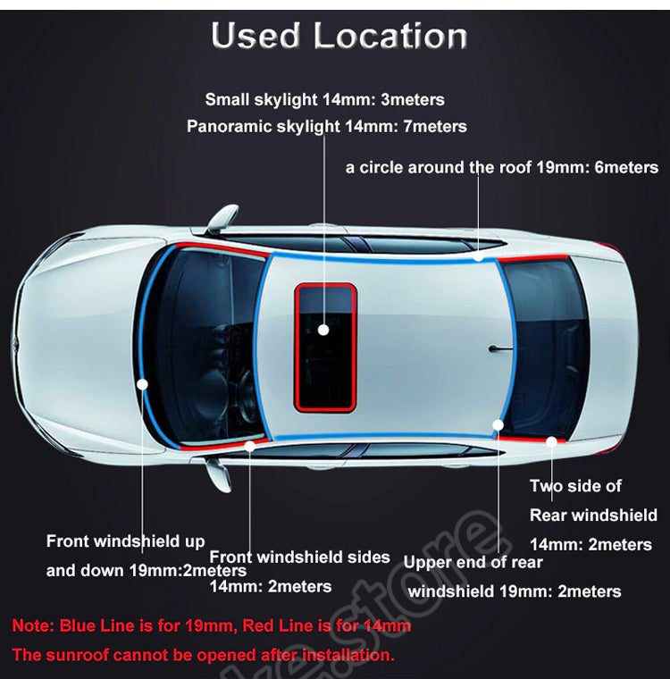Hjemix | Bil frontrute tetning