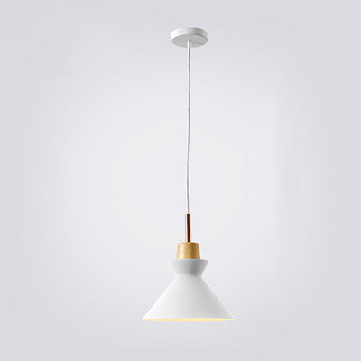 Hjemix | AuroraLite Nordic Pendant Lamp | Metal Design | 1-Light | Modern Color Options