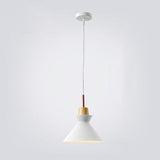 Hjemix | AuroraLite Nordic Pendant Lamp | Metal Design | 1-Light | Modern Color Options