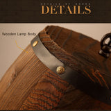 Hjemix | BarrelGlow Vintage Pendellampe | Trevinfat Design | 1-pære | Rustikk Belysning