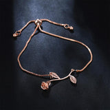 Hjemix | Rose Blomst Charm Armbånd