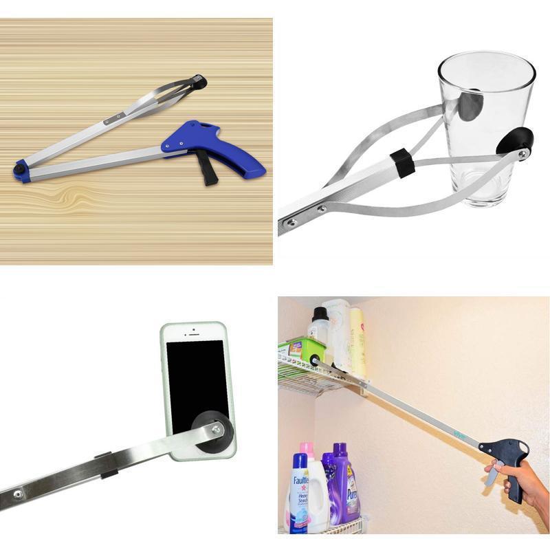 Hjemix | Folds langt håndtak aluminium legering objekt plukker