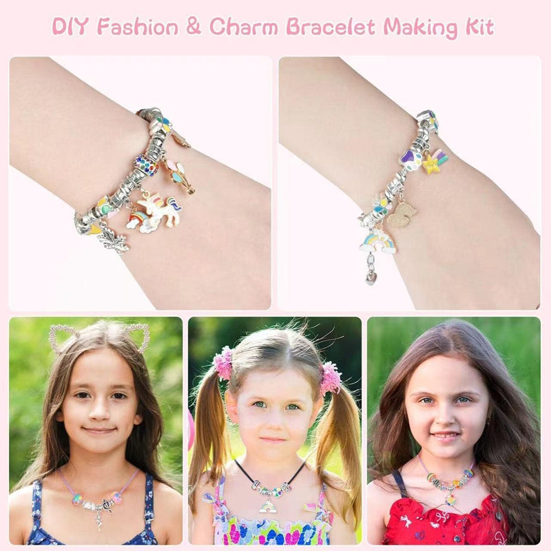 Hjemix | Jenters Charm Armbånd DIY Sett