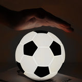 Hjemix | Kreativ Fotball Silikon LED Nattlys USB Lading Bordlampe