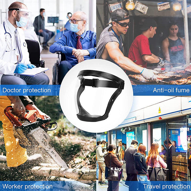 Hjemix | Full ansiktsbeskyttelse industriell maske for plantevernmidler sprøyting